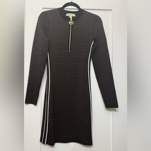 Michael Kors Black Dress with White Trim